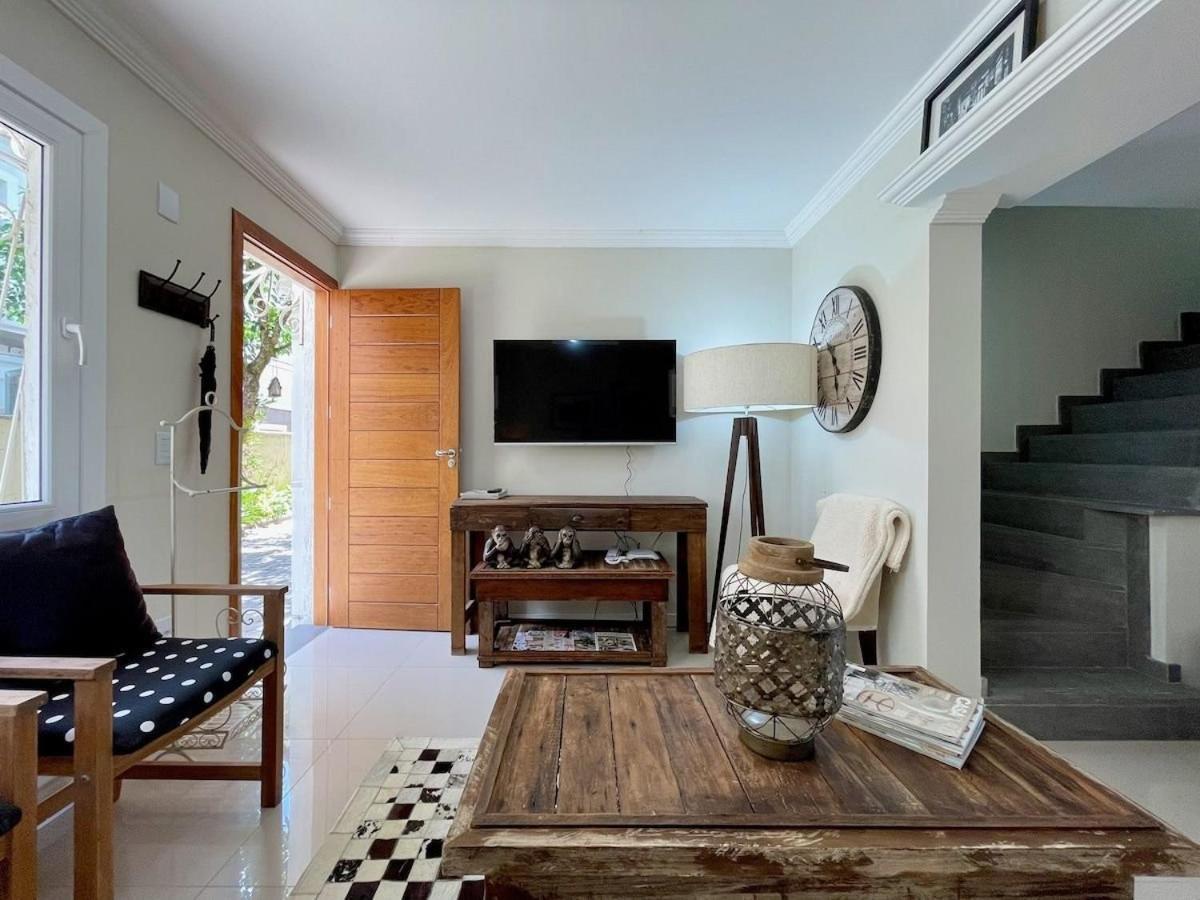 Casa Triplex 3 Dorm A 6Qd Rua Coberta Canela Ngoại thất bức ảnh